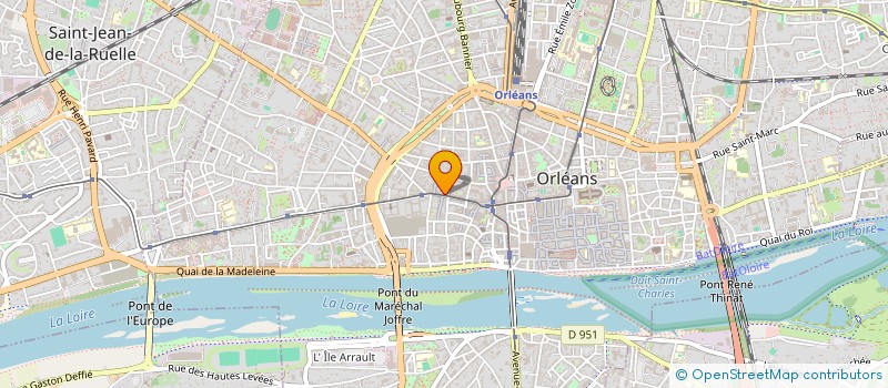 localisation de l'entreprise QIL-BLED à ORLEANS