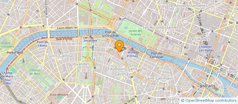 localisation de l'entreprise QIMA FRANCE  PARIS