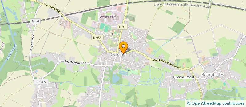 localisation de l'entreprise QIMMO  CYSOING