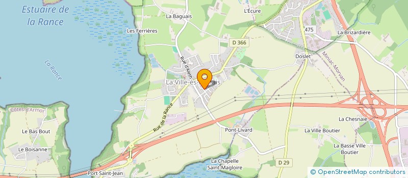 localisation de l'entreprise QINOHOLDING  LA VILLE-ES-NONAIS