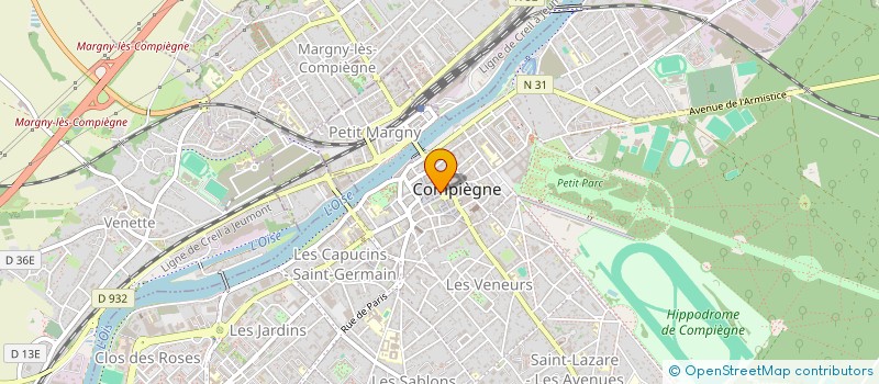 localisation de l'entreprise QIP COMPIEGNE à COMPIEGNE