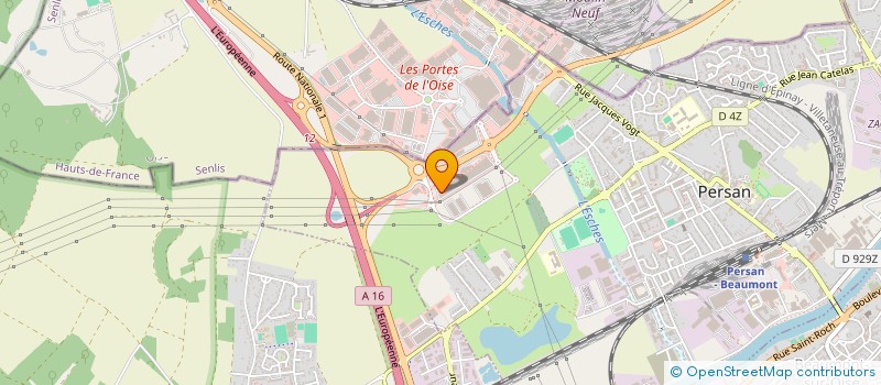 localisation de l'entreprise QIP PERSAN à PERSAN