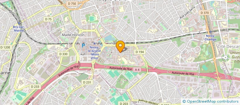 localisation de l'entreprise QIQI  NOISY-LE-GRAND