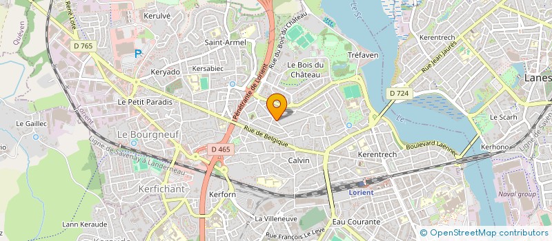 localisation de l'entreprise QISPI KAY  LORIENT