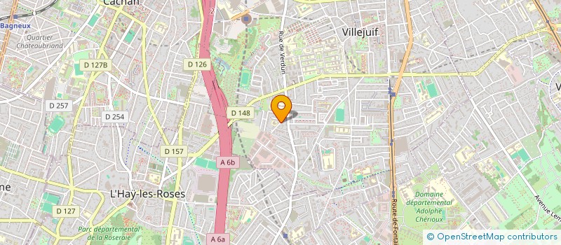 localisation de l'entreprise QISSAS MEDIA à VILLEJUIF