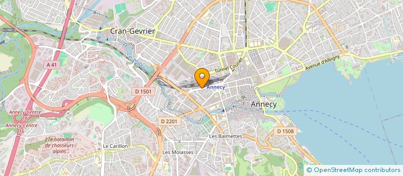 localisation de l'entreprise QIYAMA  ANNECY