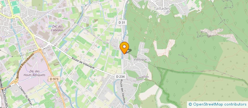 localisation de l'entreprise QJQB  CAVAILLON