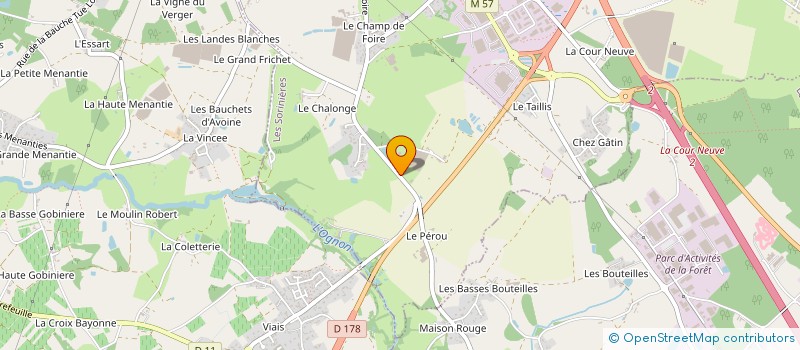 localisation de l'entreprise QL FINANCES à LES SORINIERES
