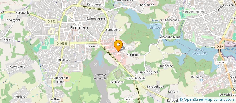 localisation de l'entreprise QL HOLDING à PLOEMEUR