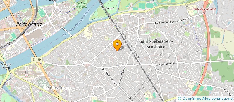localisation de l'entreprise QL PROVIDENCE à SAINT-SEBASTIEN-SUR-LOIRE