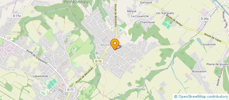 localisation de l'entreprise QLC  MONTBERON