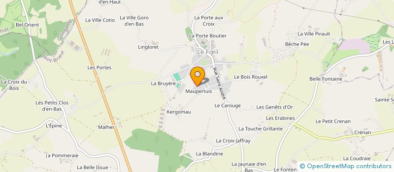 localisation de l'entreprise QLC SERVICES  LE FIL