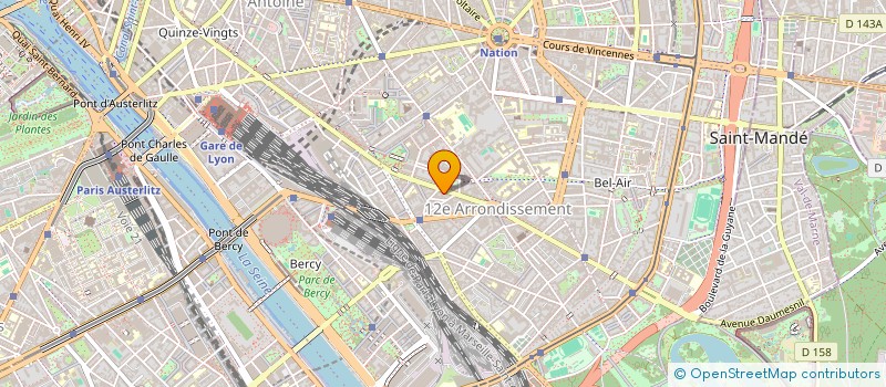 localisation de l'entreprise QLF  PARIS