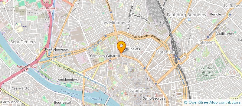localisation de l'entreprise QLF à TOULOUSE