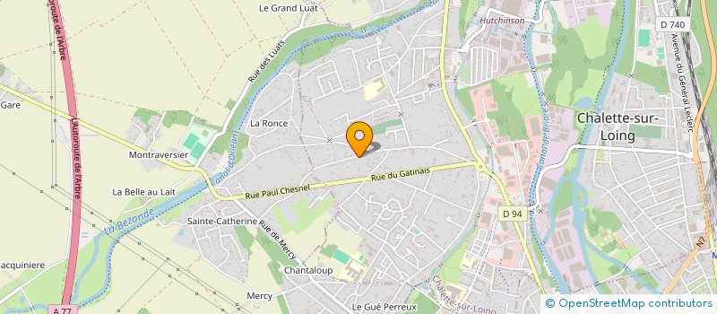 localisation de l'entreprise QLF BAT à CHALETTE-SUR-LOING