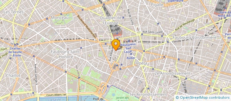 localisation de l'entreprise QLF FRANCE CONSTRUCTION à PARIS