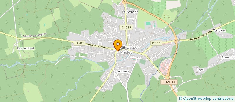 localisation de l'entreprise QLF IMMO  CASTELNAU-DE-MEDOC