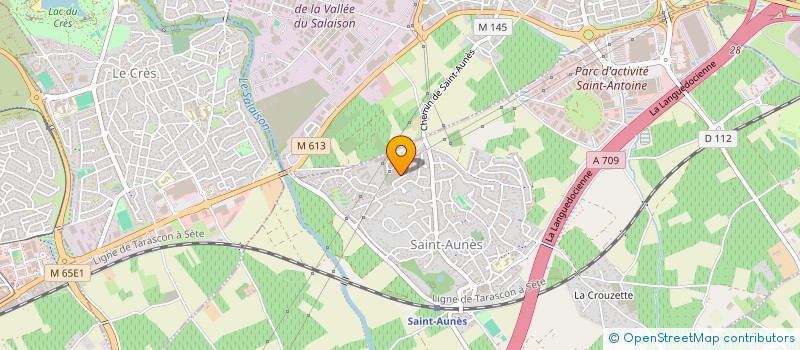 localisation de l'entreprise QLF INVESTISSEMENT  SAINT-AUNES