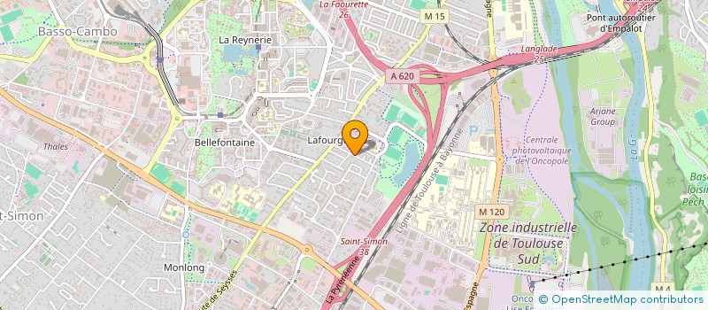 localisation de l'entreprise QLFP à TOULOUSE