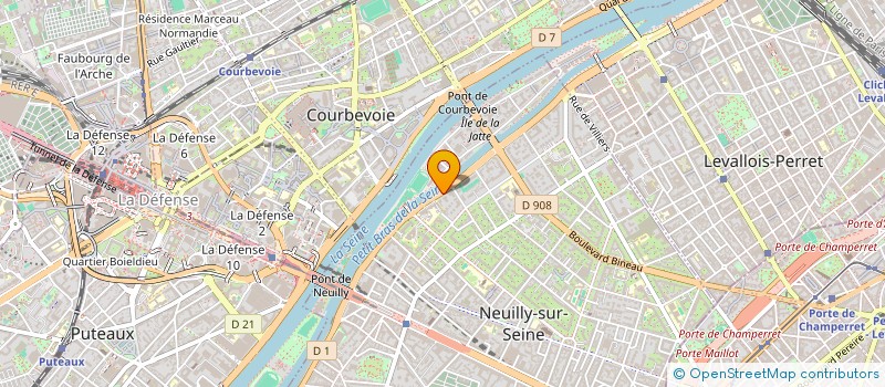 localisation de l'entreprise QLIK ADS AGENCY à NEUILLY-SUR-SEINE