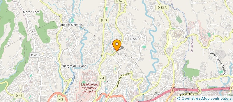 localisation de l'entreprise QLINE'R  FORT-DE-FRANCE