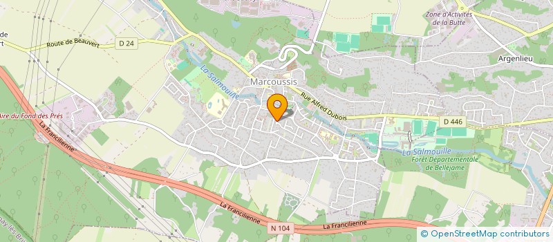 localisation de l'entreprise QLIQ  MARCOUSSIS