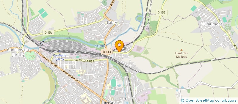 localisation de l'entreprise QLM  JARNY