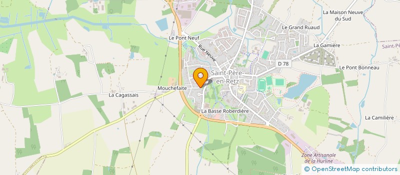 localisation de l'entreprise QLX  SAINT-PERE-EN-RETZ