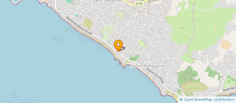 localisation de l'entreprise QM à PORNICHET