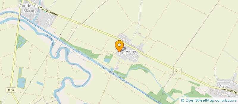 localisation de l'entreprise QM CARNOT  AY-CHAMPAGNE