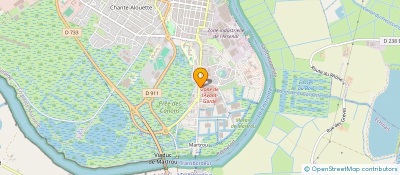 localisation de l'entreprise QM COIFFURE  ROCHEFORT