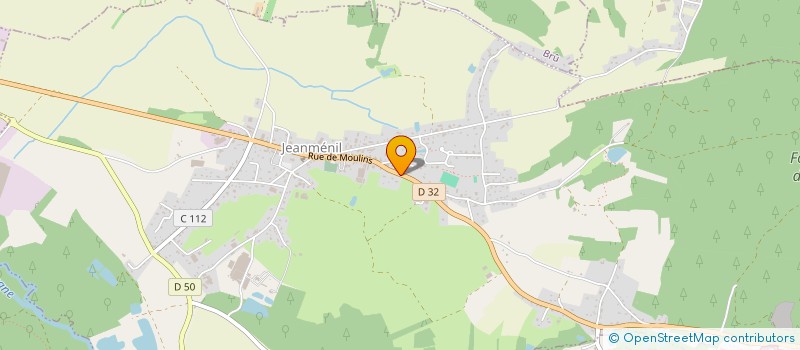 localisation de l'entreprise QM CONSTRUCTION  JEANMENIL