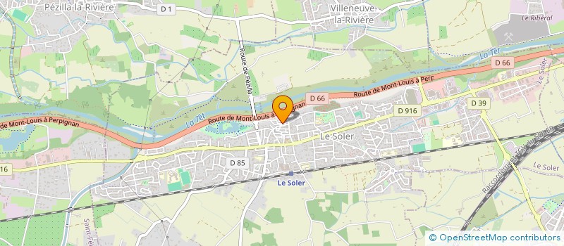 localisation de l'entreprise QM SYSTEM à LE SOLER