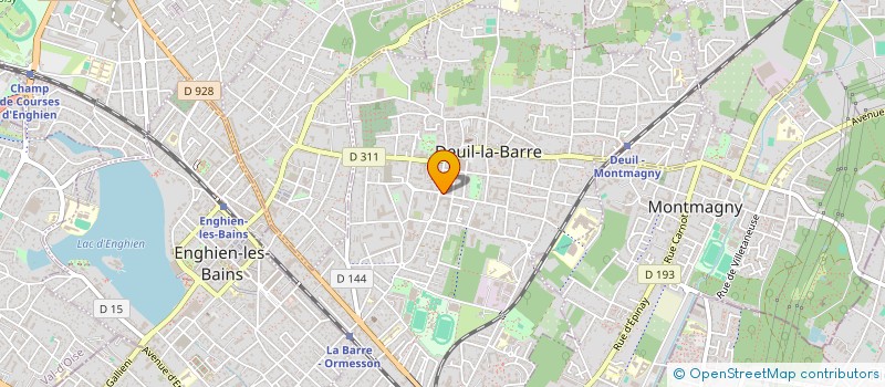localisation de l'entreprise QMCD à DEUIL-LA-BARRE