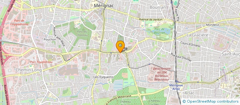 localisation de l'entreprise QMERIGNAC  MERIGNAC