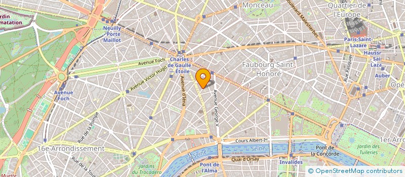 localisation de l'entreprise QMG  PARIS