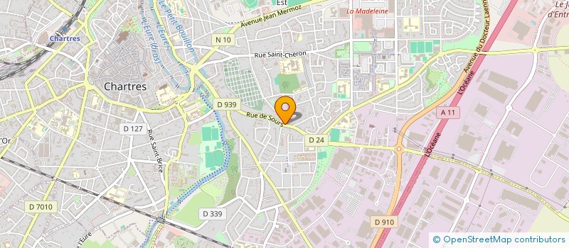 localisation de l'entreprise QMO à CHARTRES