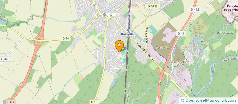 localisation de l'entreprise QMTB  BOLLWILLER