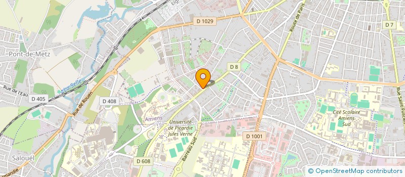 localisation de l'entreprise QNG à AMIENS