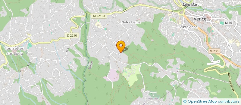 localisation de l'entreprise QNLF  VENCE