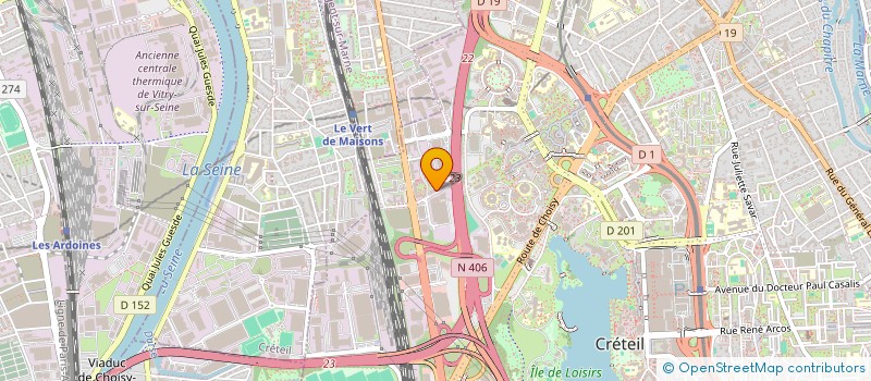 localisation de l'entreprise QODEMOGO.COM  CRETEIL