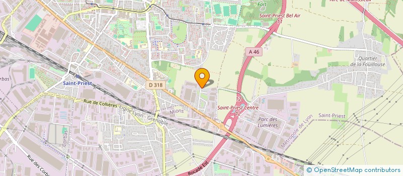 localisation de l'entreprise QOKAGNE  SAINT-PRIEST