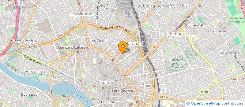 localisation de l'entreprise QOLORS à TOULOUSE
