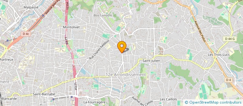 localisation de l'entreprise QOMEBACK à MARSEILLE