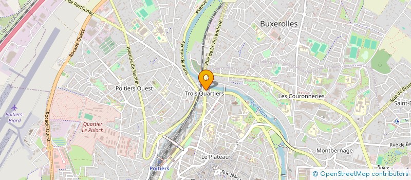 localisation de l'entreprise QOMPIL  POITIERS