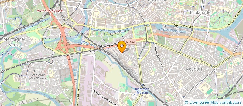 localisation de l'entreprise QONIA ISOLATION à STRASBOURG