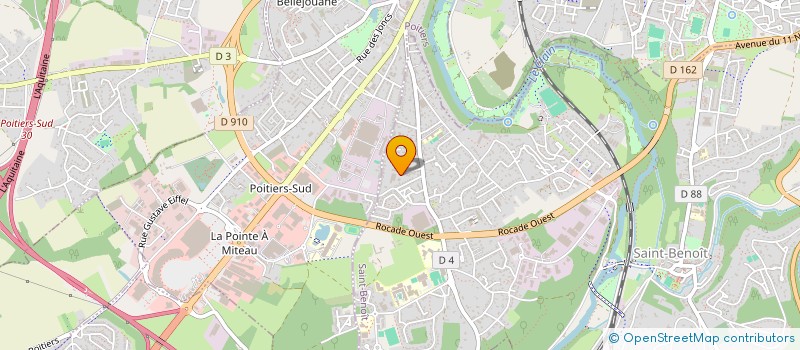 localisation de l'entreprise QOWATT ECOSYSTEM à SAINT-BENOIT