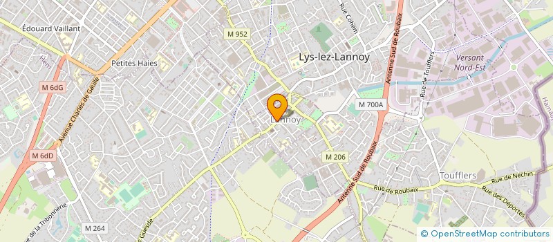 localisation de l'entreprise QPAG  LANNOY