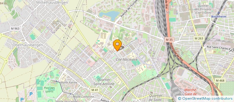 localisation de l'entreprise QPERFECT à STRASBOURG