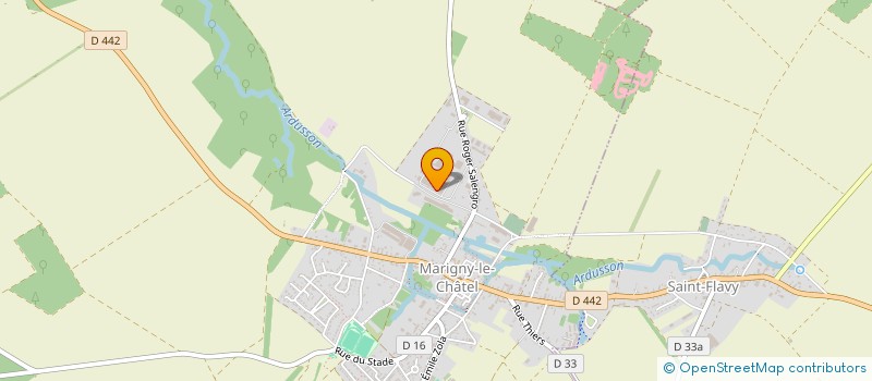 localisation de l'entreprise QPM INVESTISSEMENT  MARIGNY-LE-CHATEL